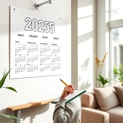 내 공간에 맞는 벽걸이달력 선택 가이드: 소재와 기능성
