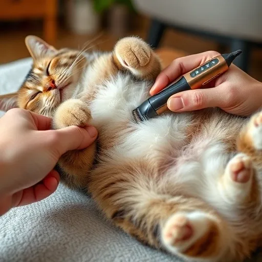 스트레스 최소화!고양이 배털 셀프 미용, 이렇게 시작하세요