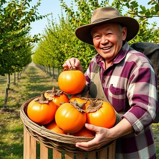 대봉감 수확, 언제 어떻게 해야 성공할까? 시기와 방법의 모든 것